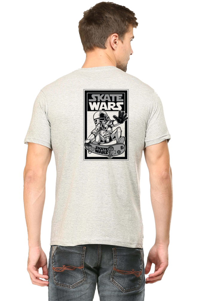 Xavi's Skate Wars Skater Back Print Streetwear Unisex Tshirt - Xavi's World