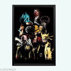Anime Mash Up Photo Frame 5X7 Inch