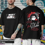 Basic Quality Itach Genjutsu Oversized Unisex T-shirt