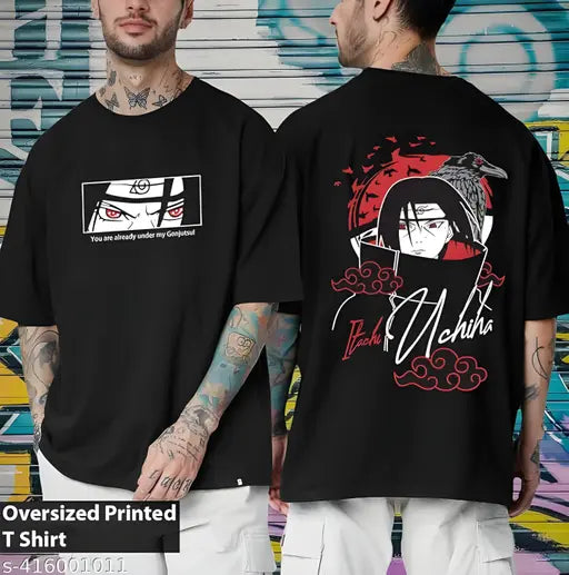 Basic Quality Itach Genjutsu Oversized Unisex T-shirt