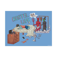 Load image into Gallery viewer, Xavi&#39;s Hostel Life Matte Horizontal Poster - Xavi&#39;s World
