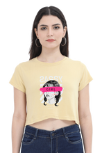 Load image into Gallery viewer, Sassy Girl Art Women&#39;s Cropped T-Shirt - Xavi&#39;s World
