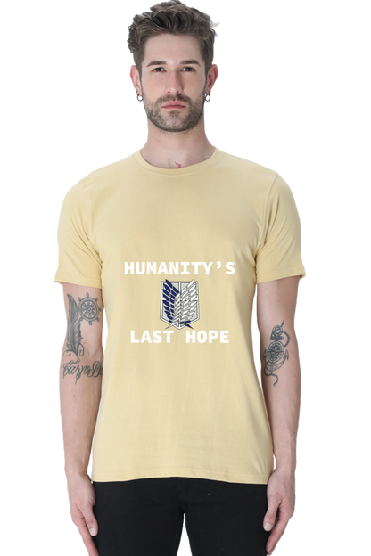 AOT Humanity Hope Regiment Unisex Cotton T-shirt - Xavi's World