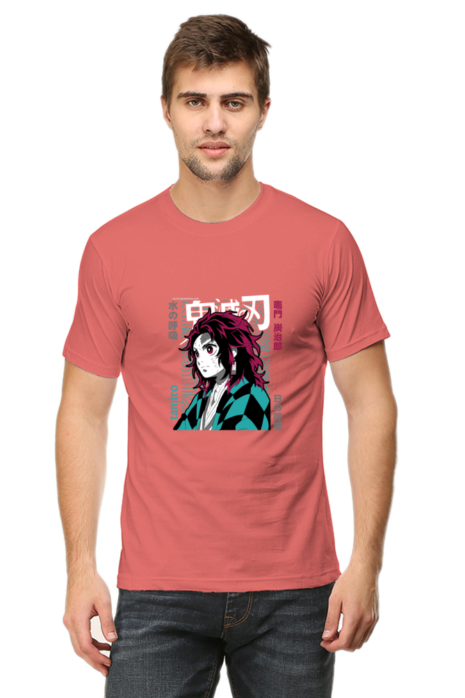 Tanjiro Art Unisex Cotton T-shirt - Xavi's World
