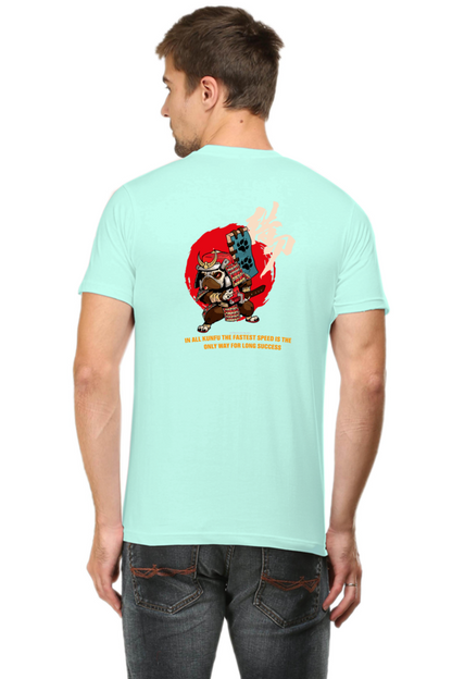 Xavi's Samurai Pug Back Print Streetwear Unisex Tshirt - Xavi's World