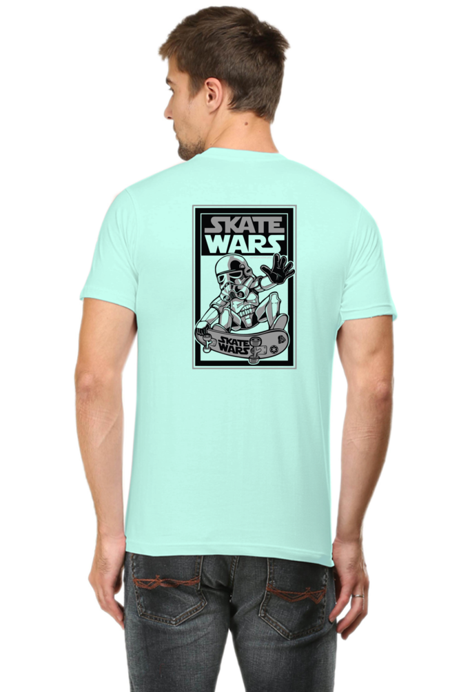 Xavi's Skate Wars Skater Back Print Streetwear Unisex Tshirt - Xavi's World