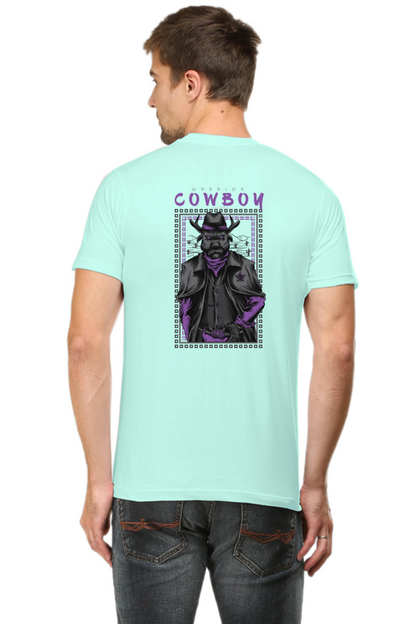 Xavi's Animal Cowboy Warrior Art Back Print Streetwear Unisex Tshirt - Xavi's World