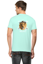 Load image into Gallery viewer, Xavi&#39;s Thrill of the Hunt Lion Art Back Print Streetwear Unisex Tshirt - Xavi&#39;s World
