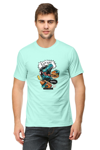 Xavi's Hungry Dino Motivation Streetwear Art Unisex Tshirt - Xavi's World