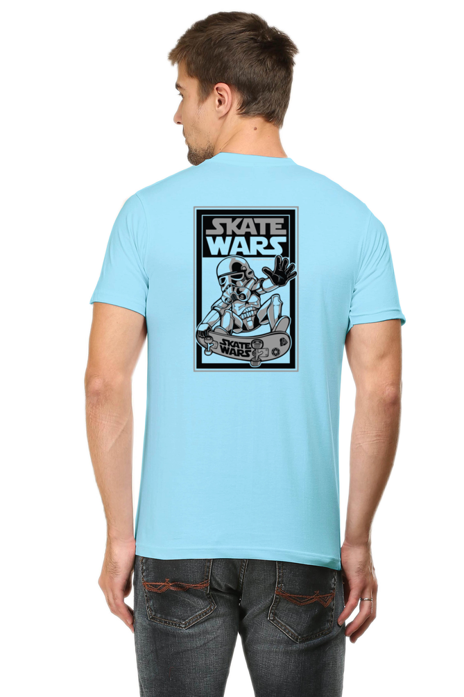 Xavi's Skate Wars Skater Back Print Streetwear Unisex Tshirt - Xavi's World