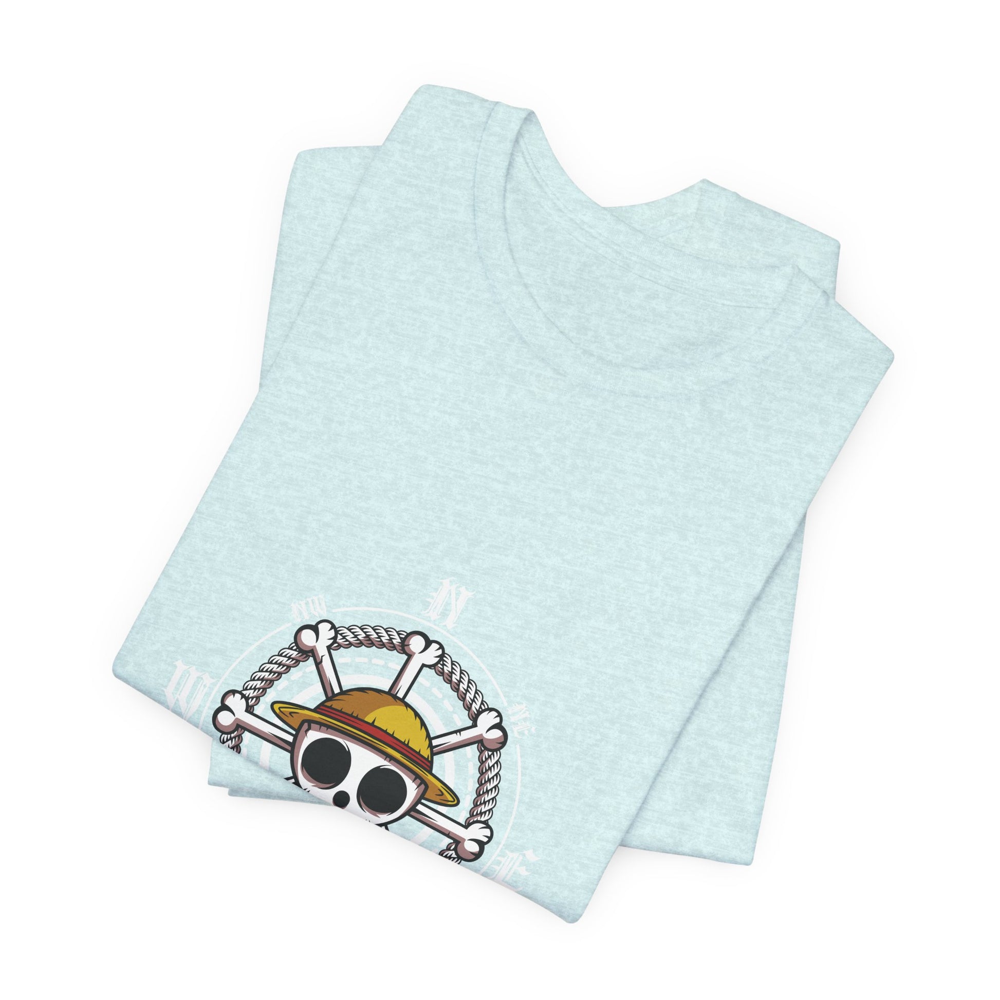 Anime Pirate Symbol Unisex Cotton Tshirt - Xavi's World