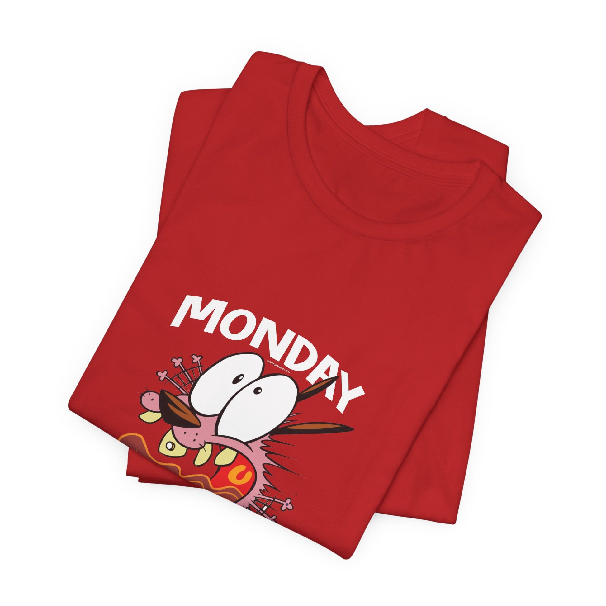 Xavi's Monday Fear Cartoon Unisex Tshirt - Xavi's World