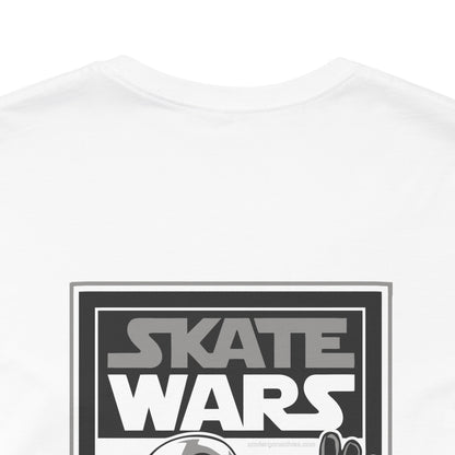 Xavi's Skate Wars Skater Back Print Streetwear Unisex Tshirt - Xavi's World