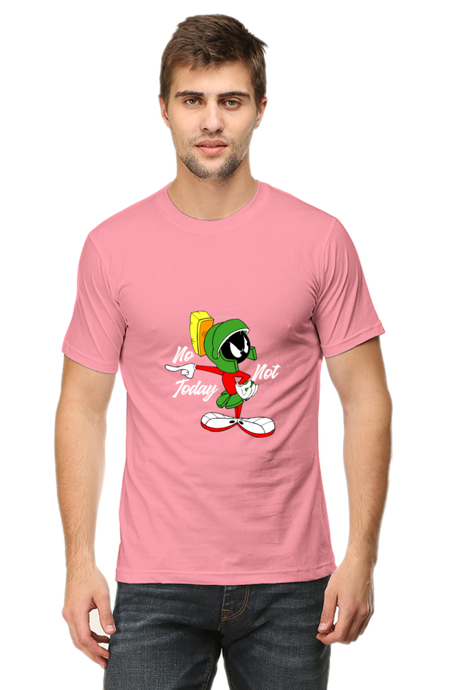 Cartoon Inspired Mars No Not Today Sarcastic Unisex Tshirt - Xavi's World