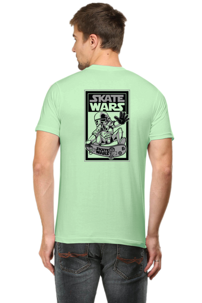 Xavi's Skate Wars Skater Back Print Streetwear Unisex Tshirt - Xavi's World
