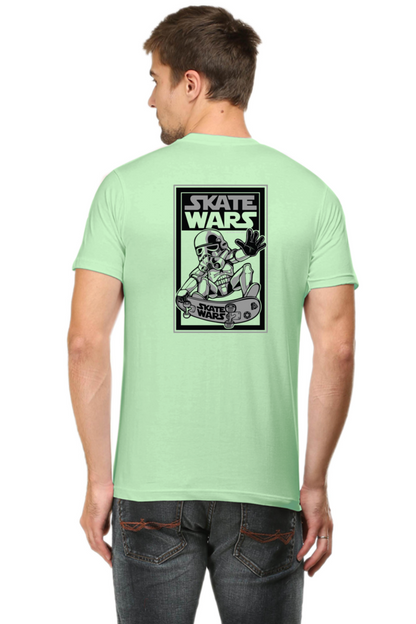 Xavi's Skate Wars Skater Back Print Streetwear Unisex Tshirt - Xavi's World