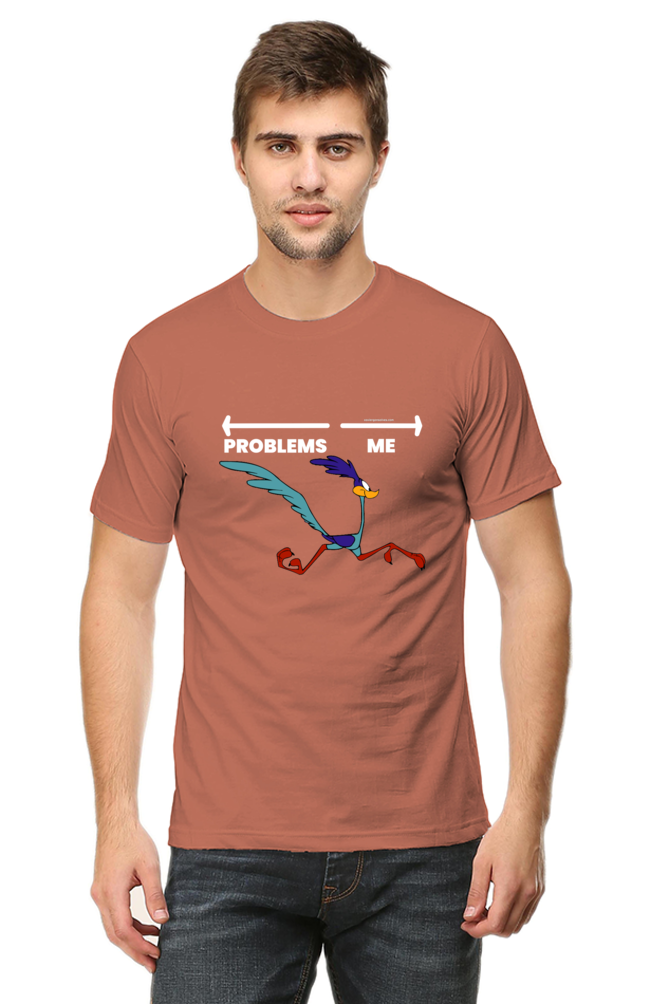 Cartoon Inspired I Run Away from Problems Unisex Tshirt - Xavi's World