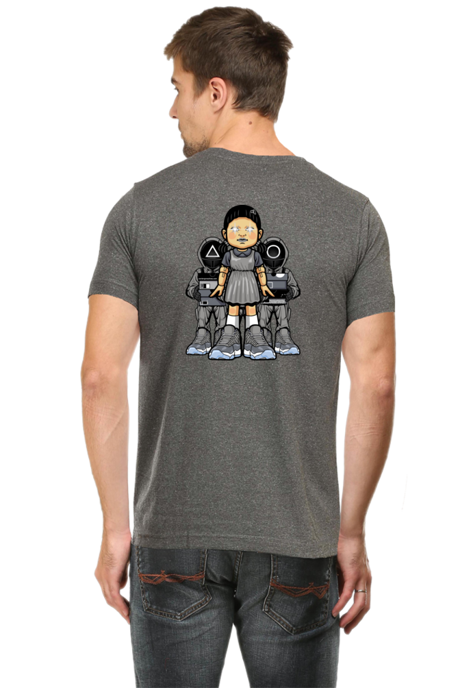 Squid-ing Game Streetwear Art Back Print Unisex Tshirt - Xavi's World