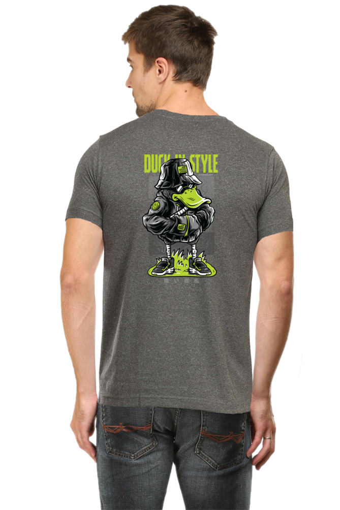 Xavi's Duck in Style Back Print Streetwear Unisex Tshirt - Xavi's World