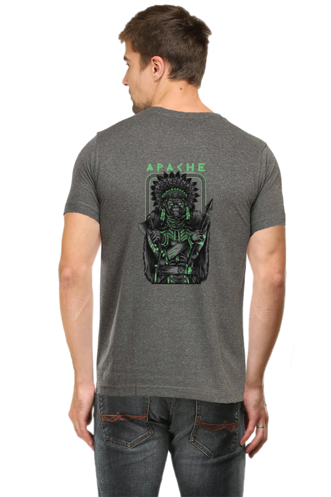 Xavi's Apache Ape Environment Warrior Back Print Streetwear Unisex Tshirt - Xavi's World