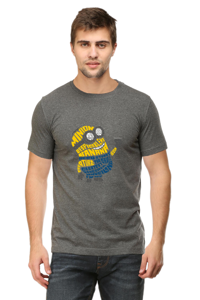 Minins Typography Cartoon Unisex Tshirt - Xavi's World