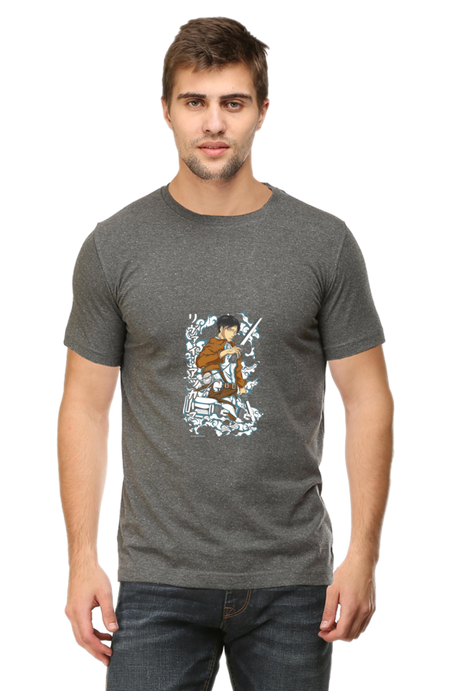 AOT Badass Levi Unisex Cotton T-shirt - Xavi's World