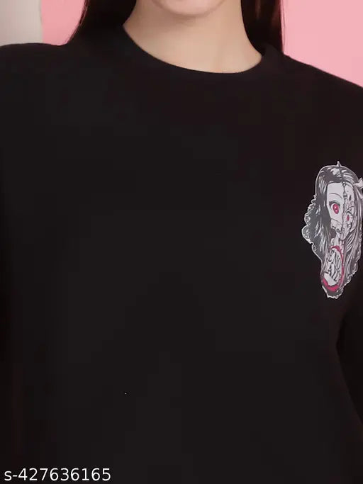 Nezuko Demon Slayer Basic Oversized Women's T-shirt