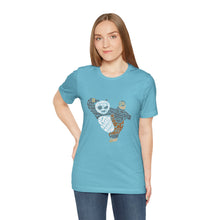 Load image into Gallery viewer, Martial Art Panda Typography Cartoon Unisex Tshirt - Xavi&#39;s World
