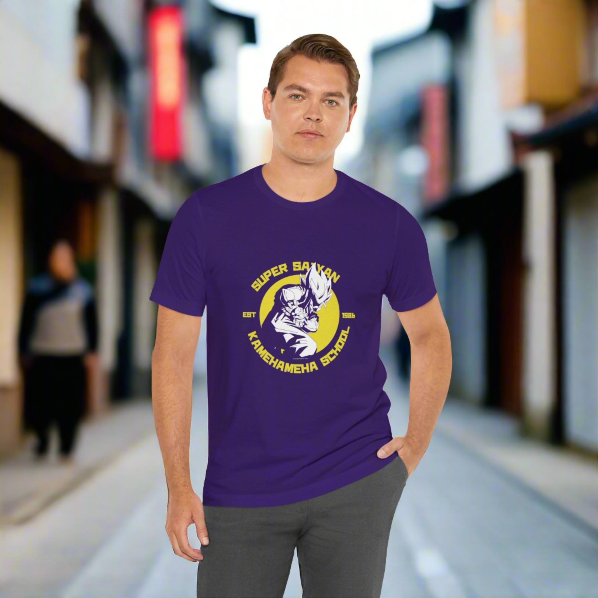 Anime Kameha School Dragon of Ball Unisex Cotton Tshirt - Xavi's World