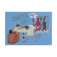 Load image into Gallery viewer, Xavi&#39;s Hostel Life Matte Horizontal Poster - Xavi&#39;s World
