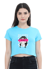 Load image into Gallery viewer, Sassy Girl Art Women&#39;s Cropped T-Shirt - Xavi&#39;s World
