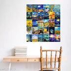 Aesthetic Vintage Boho Poster | Pack of 30 | Size A6
