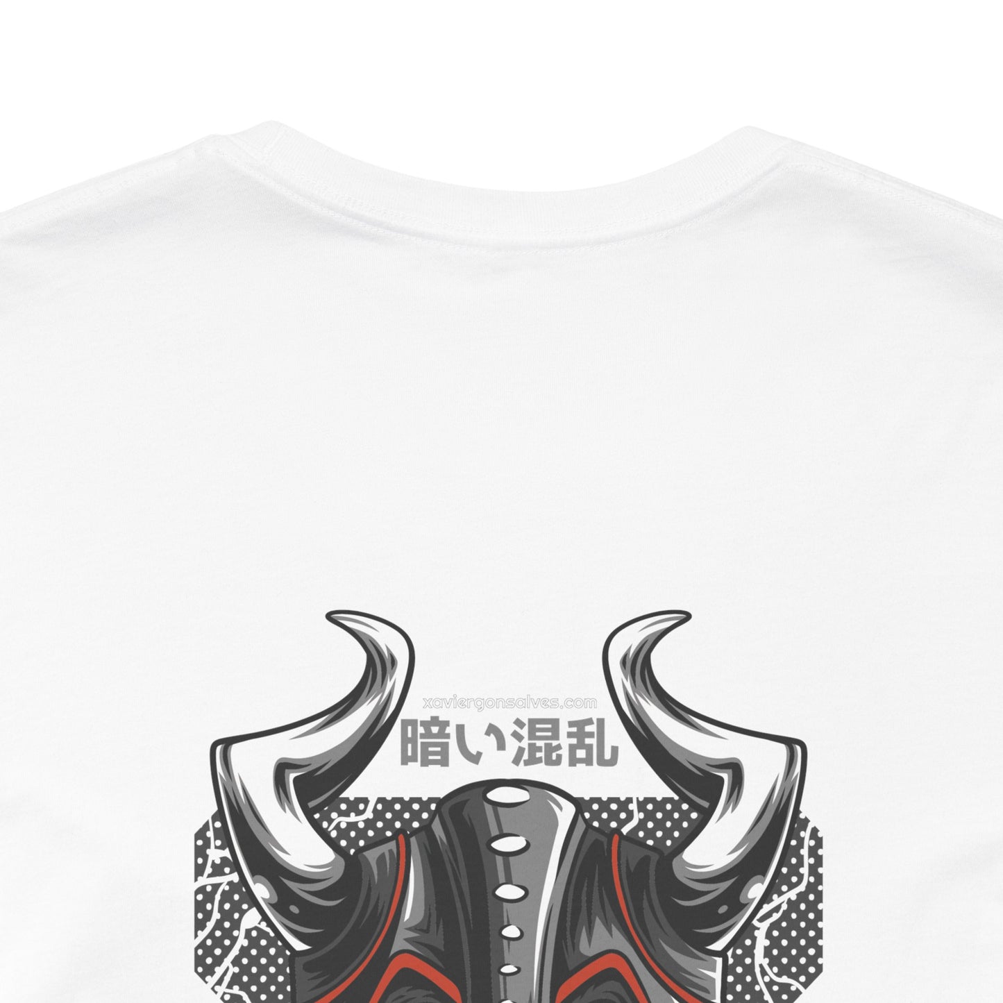 Xavi's Braid Beard Viking Knight Back Print Streetwear Unisex Tshirt - Xavi's World