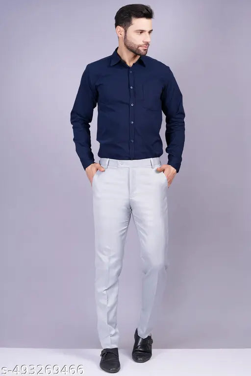 Premium Formal Trouser for Men (Khaki / Black / Cream)