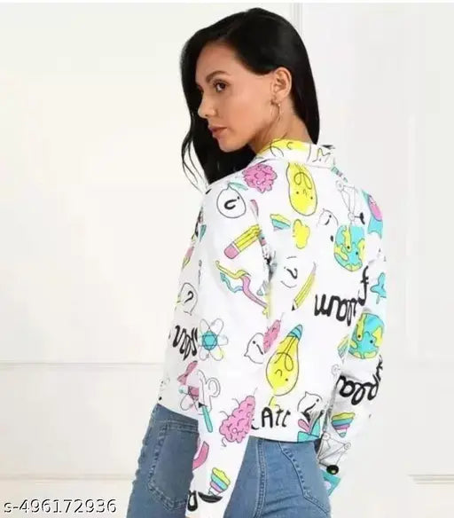 Stylish Elegant Pattern Women's Jacket