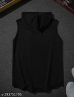 Sleeveless Gym Hoodie for Men