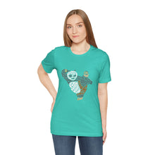 Load image into Gallery viewer, Martial Art Panda Typography Cartoon Unisex Tshirt - Xavi&#39;s World
