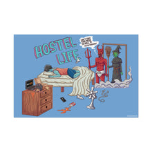 Load image into Gallery viewer, Xavi&#39;s Hostel Life Matte Horizontal Poster - Xavi&#39;s World
