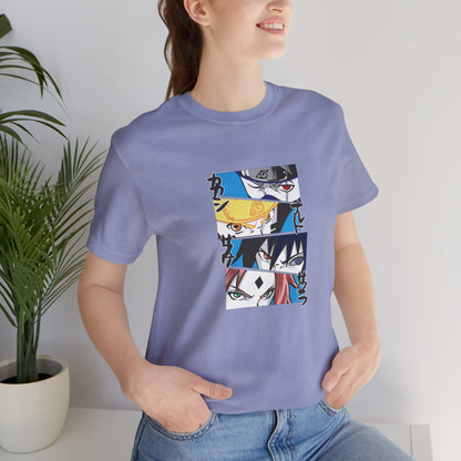 Anime Team Number 7 Unisex Cotton T-Shirt - Xavi's World