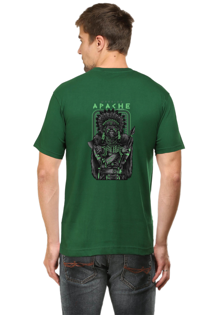 Xavi's Apache Ape Environment Warrior Back Print Streetwear Unisex Tshirt - Xavi's World