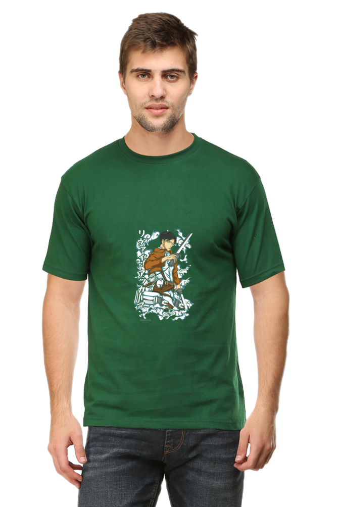 AOT Badass Levi Unisex Cotton T-shirt - Xavi's World