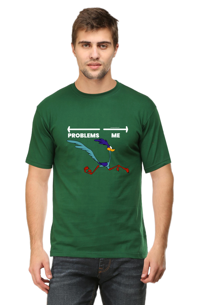 Cartoon Inspired I Run Away from Problems Unisex Tshirt - Xavi's World