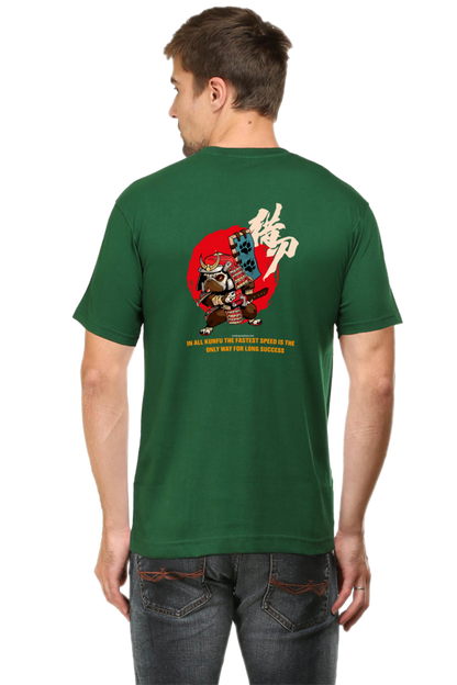 Xavi's Samurai Pug Back Print Streetwear Unisex Tshirt - Xavi's World