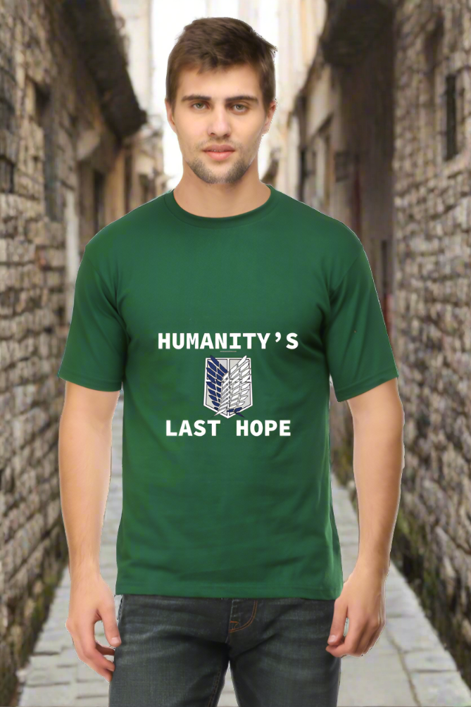 AOT Humanity Hope Regiment Unisex Cotton T-shirt - Xavi's World