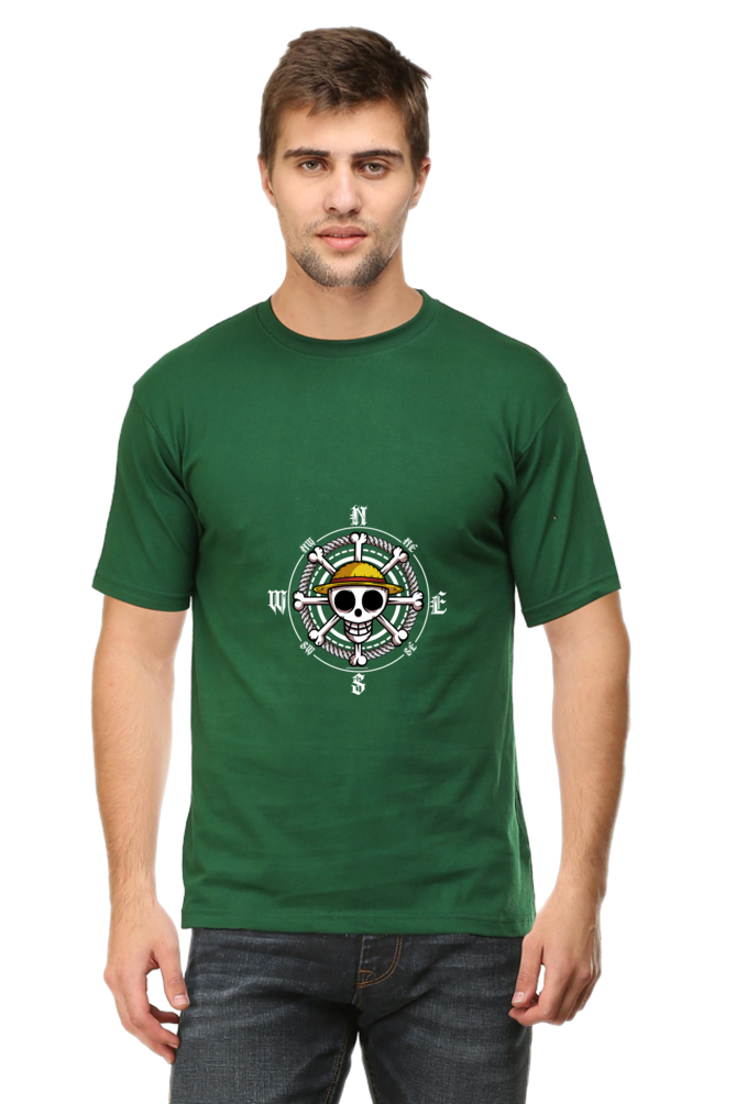 Anime Pirate Symbol Unisex Cotton T-shirt - Xavi's World