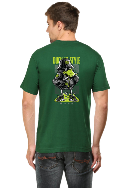 Xavi's Duck in Style Back Print Streetwear Unisex Tshirt - Xavi's World