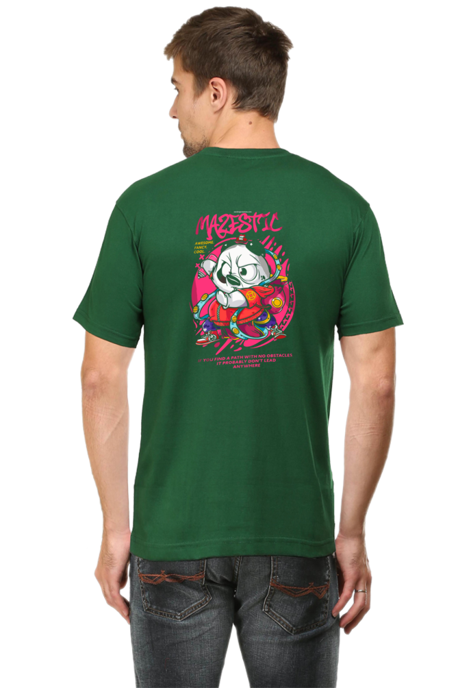 Xavi's Majestic Panda Back Print Streetwear Unisex Tshirt - Xavi's World