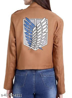 Anime AOT Titan Scout Regiment Cosplay Unisex Khaki Jacket