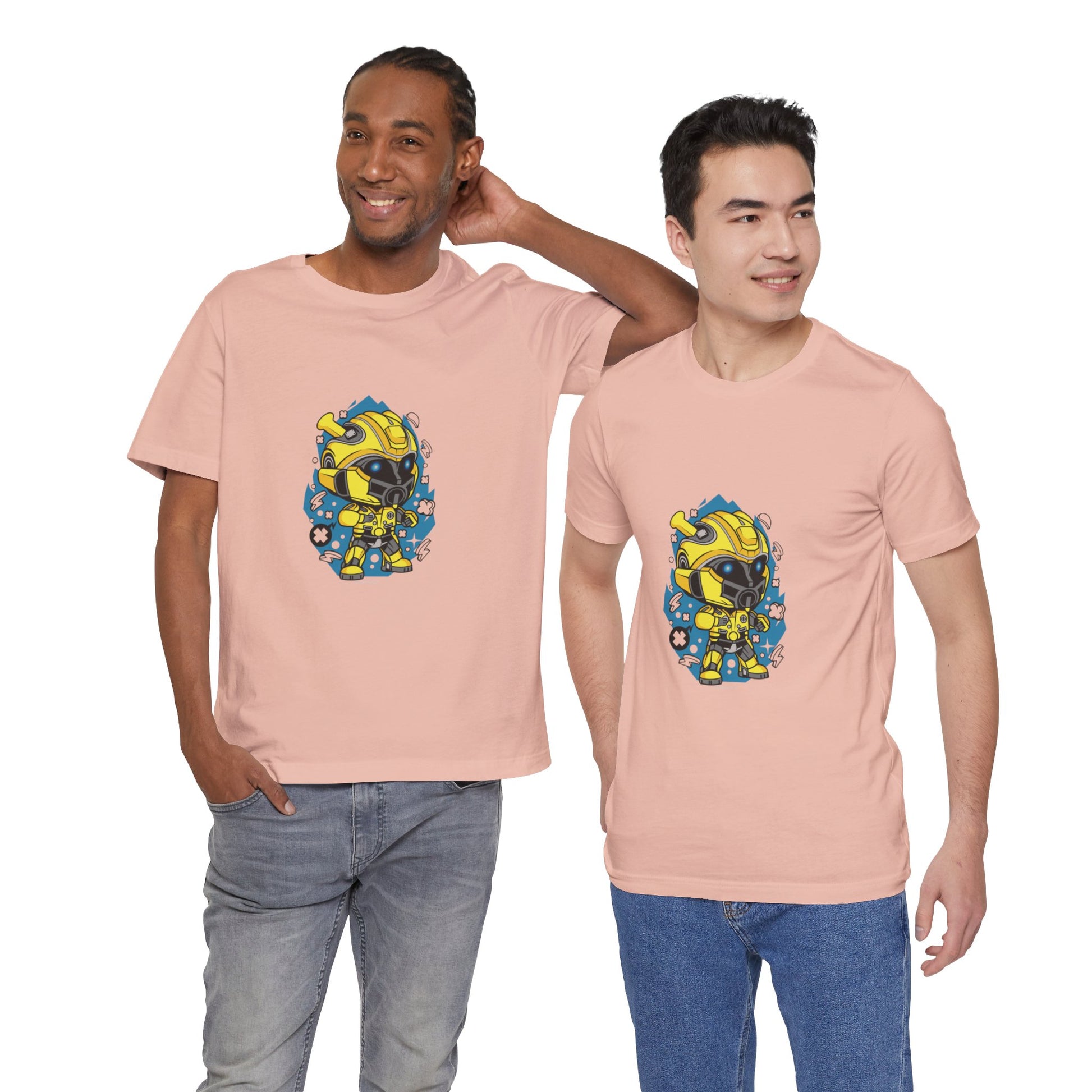 Chibi Bee Transform Cartoon Unisex Tshirt - Xavi's World