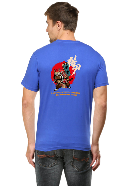 Xavi's Samurai Pug Back Print Streetwear Unisex Tshirt - Xavi's World